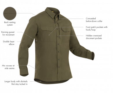 First Tactical Men's Specialist Long Sleeve Tactical Shirt