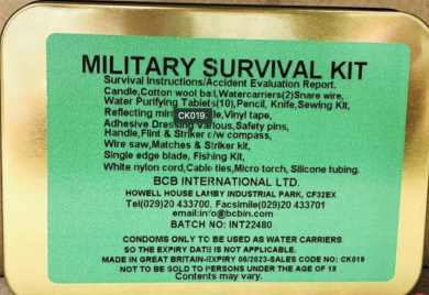 BCB Military Survival Kit