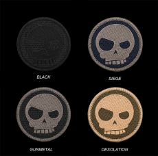 Triple Aught Design Mean T-Skull Patch