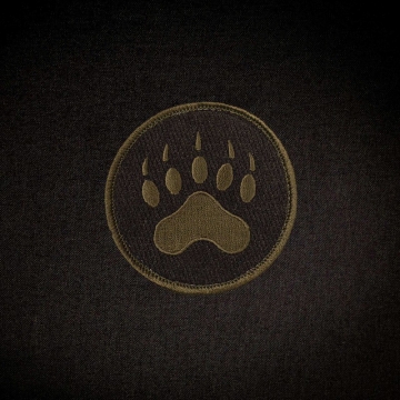 Triple Aught Design Tracker Paw Round Patch