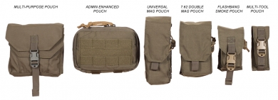 Tactical Tailor 7.62 / .308 Double Mag / Utility Pouch FightLight 
